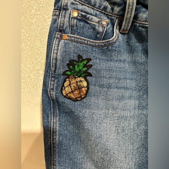 Buffalo David Bitton Women's Denim Sequined skirt - Picture 6 of 9